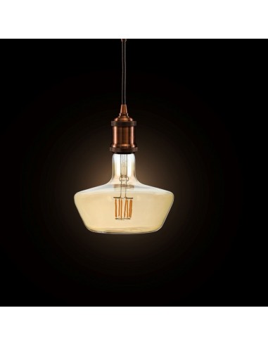 212790-Lampadina LED E  T Filamento Ambrata -5