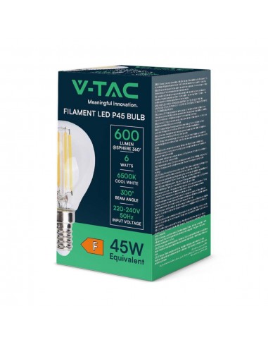 212847-Lampadina LED E  LM/W P Filamento -2