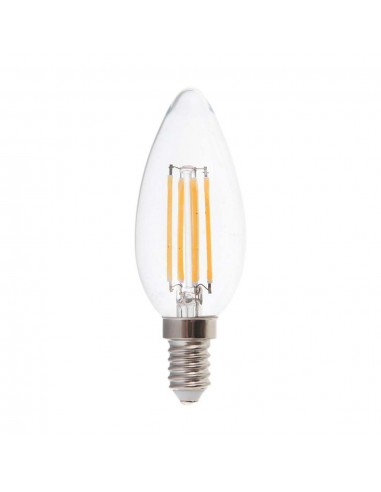 212848-Lampadina LED E  LM/W Candela Filamento -1