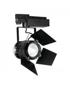 21371-Faretto LED da Binario Chip Samsung  Colore Nero -1