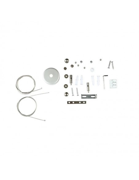 Plafoniera LED Chip Samsung a Sospensione 40W Lineare Nero 120cm 4000K