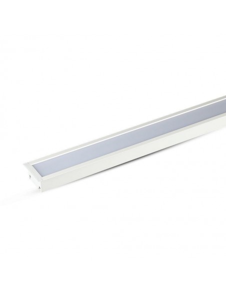 21381-Plafoniera LED Chip Samsung a Incasso  Lineare Colore Bianco cm -1