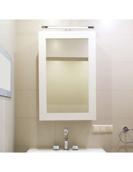 213895-Lampada LED da Specchio da  cm Finiture Cromate -6