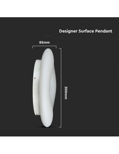 213966-Plafoniera LED Circolare  con Telecomando Cambio Colore  in  Corpo Bianco  Dimmerabile-3