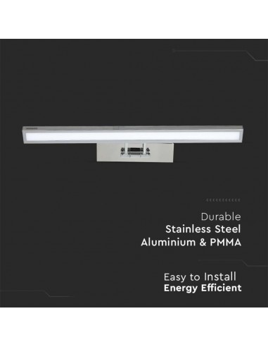 213984-Lampada LED da Specchio  Finiture Cromate -7