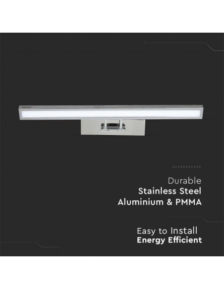 213984-Lampada LED da Specchio  Finiture Cromate -7