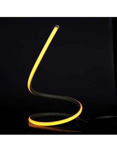 2140311-Lampada LED da Tavolo  Cavo di Alimentazione e Interruttore con Presa EU Colore Nero -6