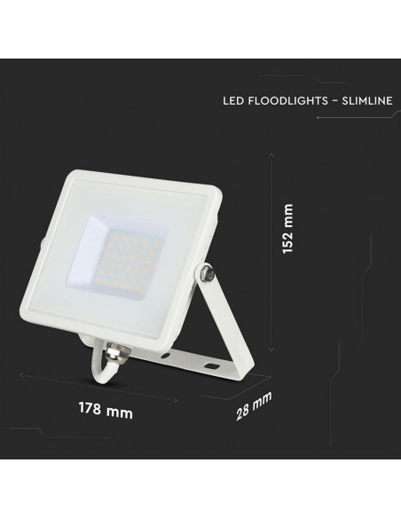 21404-Faro LED SMD Chip Samsung  Colore Bianco  -2