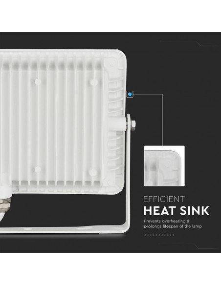 Faro LED SMD Chip Samsung 30W Bianco 4000K IP65