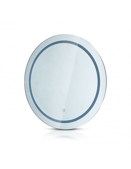 2140491-Specchio LED Rotondo  con Sistema Anti-appannamento Interruttore Touch  in  xmm IP-1