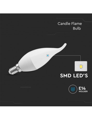 214164-Lampadina LED E  Candela a Fiamma -7