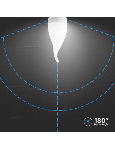 Lampadina LED - 3,7W E14 Fiamma di...