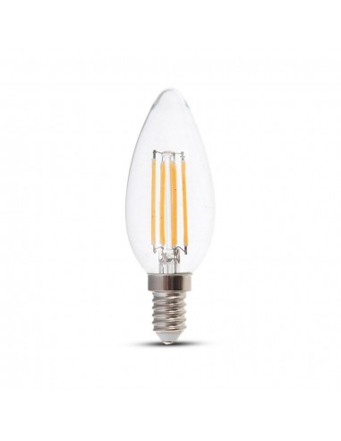 214301-Lampadina LED E  LM/W Candela Filamento -5