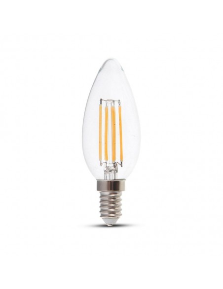 214301-Lampadina LED E  LM/W Candela Filamento -5