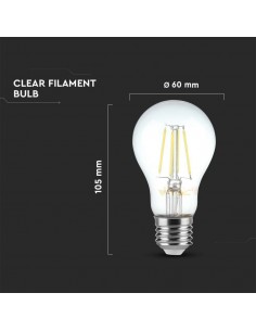 214303-Lampadina LED E  A Filamento -1 2