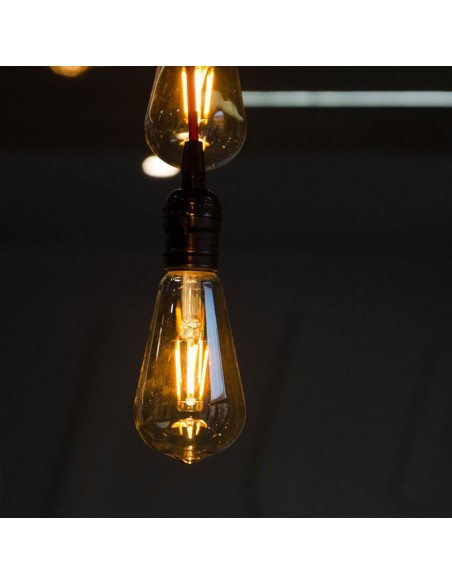 214362-Lampadina LED E  ST Filamento Ambrato -4