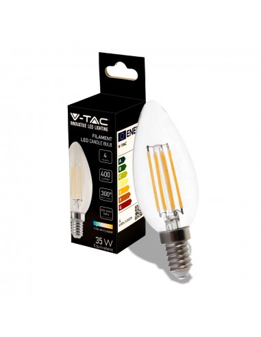 214414-Lampadina LED E  Candela Filamento -1