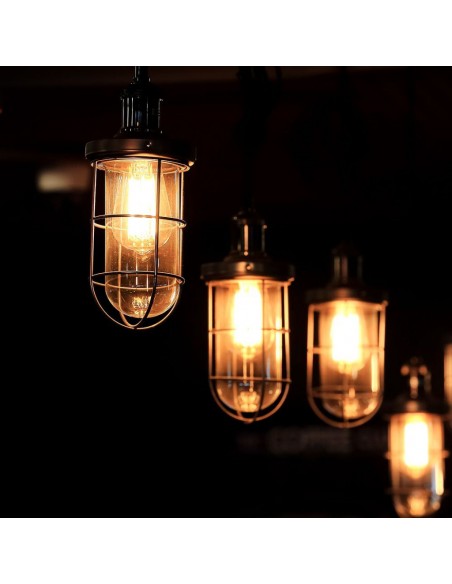 214421-Lampadina LED E  ST Filamento Ambrato -5