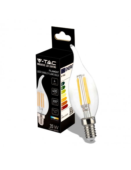 214429-Lampadina LED E  Candela a Fiamma Filamento -1