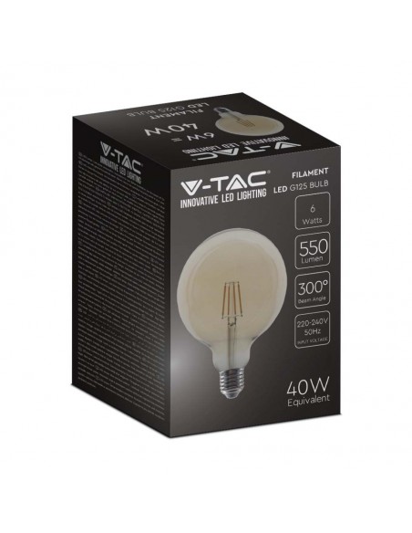 214473-Lampadina LED E  G Filamento Ambrato -3