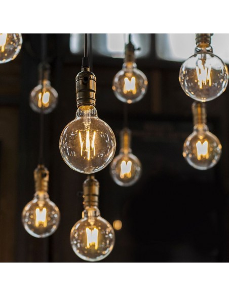 214473-Lampadina LED E  G Filamento Ambrato -5