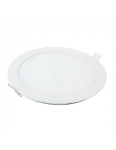 214860-Mini Pannello LED  Rotondo da Incasso Compatibile con Foro mm Colore Bianco -1