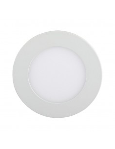 214861-Mini Pannello LED  Rotondo da Incasso Compatibile con Foro mm Colore Bianco -1