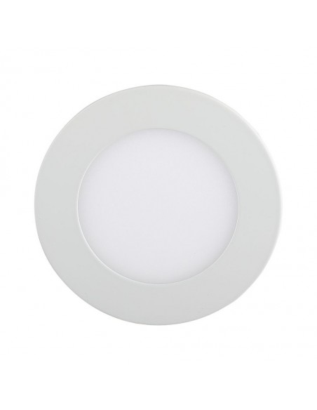 214862-Mini Pannello LED  Rotondo da Incasso Compatibile con Foro mm Colore Bianco -2