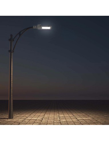 215251-Armatura Stradale LED Chip Samsung  Colore Grigio  -4