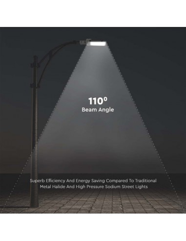 215271-Armatura Stradale LED Chip Samsung  Colore Grigio  -6