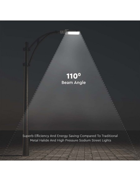 215271-Armatura Stradale LED Chip Samsung  Colore Grigio  -6
