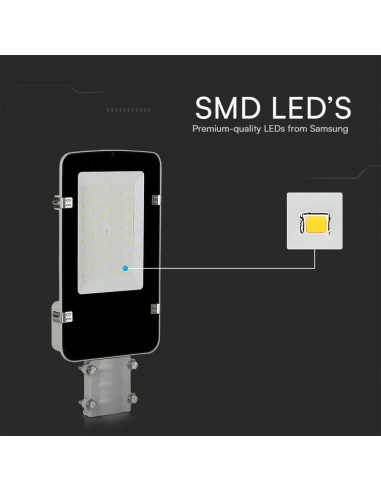 215281-Armatura Stradale LED Chip Samsung  Colore Grigio  -5