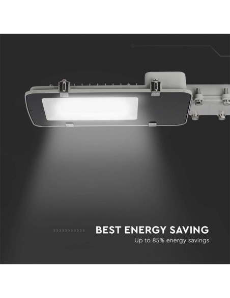 Armatura Stradale LED Chip Samsung 100W Grigio 4000K IP65