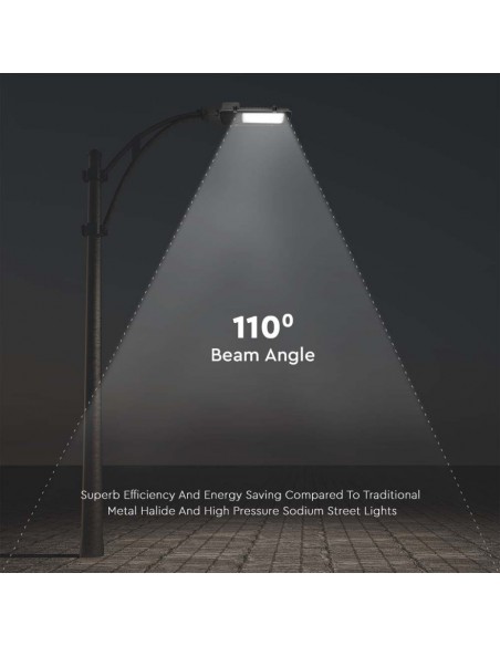 215301-Armatura Stradale LED Chip Samsung  Colore Grigio  -6