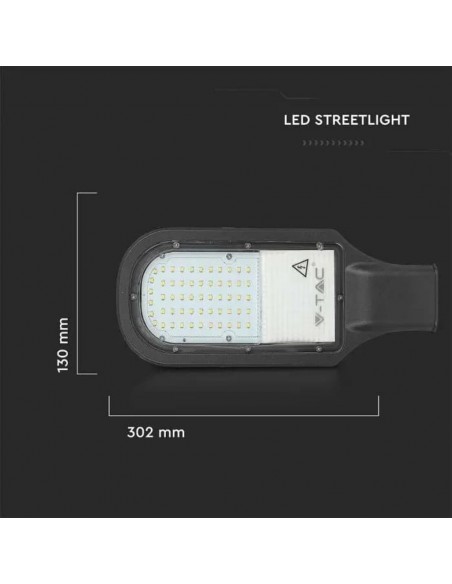 21537-Armatura Stradale LED Chip Samsung  Colore Grigio scuro  -2