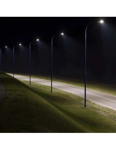 21539-Armatura Stradale LED Chip Samsung  Colore Grigio scuro  -4