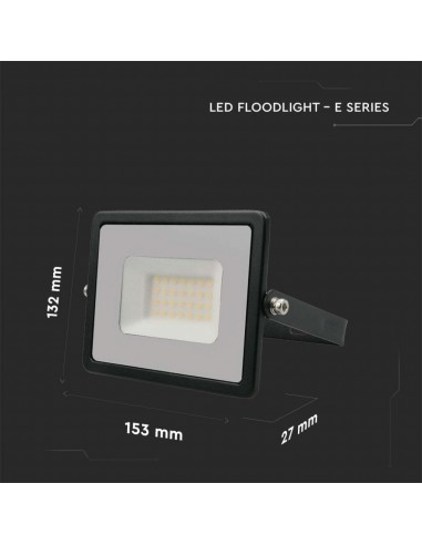 215952-Faro LED SMD  E-Series G Colore Nero  -3