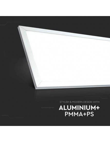Pannello LED 29W 120LM/W da Incasso, Driver Integrato, 1200x300mm Bianco 6000K