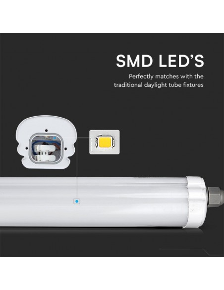 2162871-Plafoniera LED Chip Samsung Impermeabile  LM/W G-Series cm  -5
