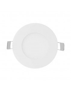 216294-Mini Pannello LED  Montaggio ad Incasso Rotondo Colore Bianco -1