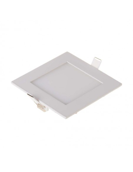 216296-Mini Pannello LED  Montaggio ad Incasso Quadrato Colore Bianco -1