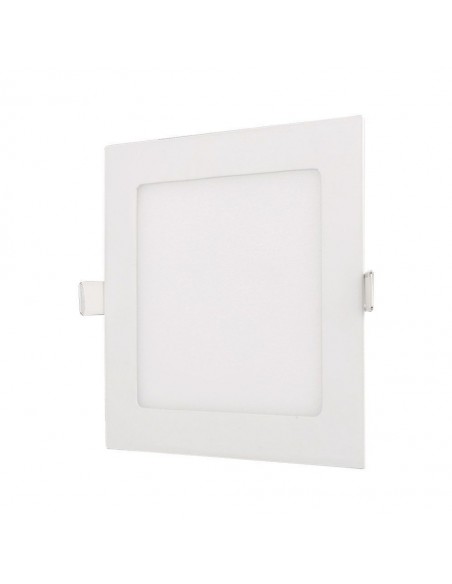 216297-Mini Pannello LED  Montaggio ad Incasso Quadrato Colore Bianco -1