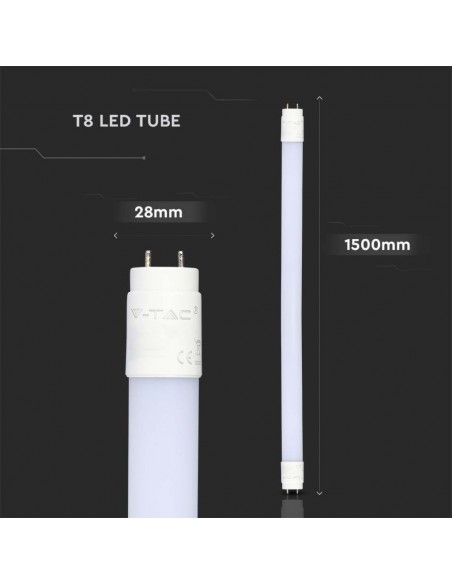 216309-Tubo LED T  G cm in Nanoplastica Non Rotabile -3