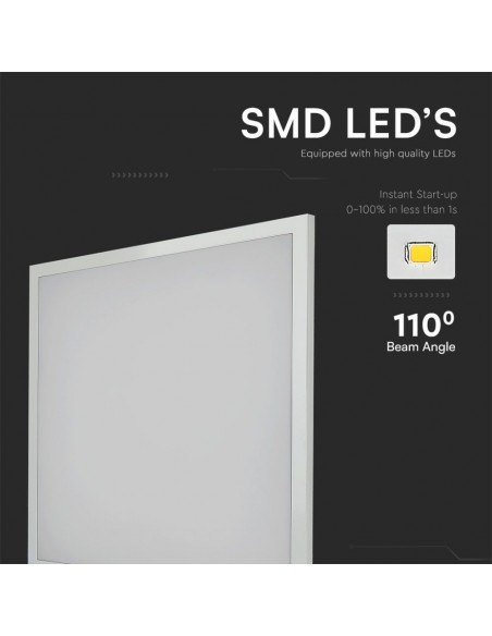 216381-Pannello LED Chip Samsung  LM/W Installazione in da Incasso/Plafone-6
