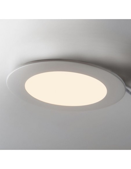 216428-Mini Pannello LED  Montaggio ad Incasso Rotondo -5