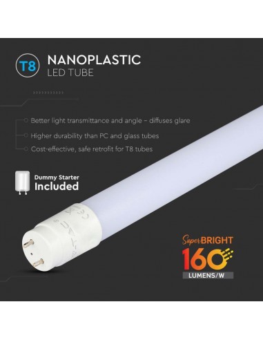 216478-Tubo LED T  G cm LM/W in Nanoplastica -7