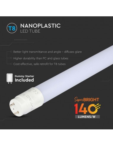 216480-Tubo LED T  G cm LM/W in Nanoplastica -6