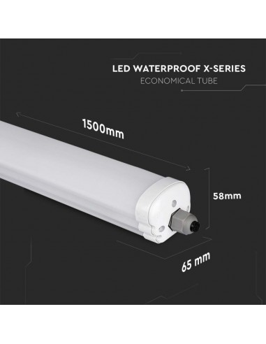 216483-Plafoniera LED Impermeabile  LM/W X-Series cm  -3