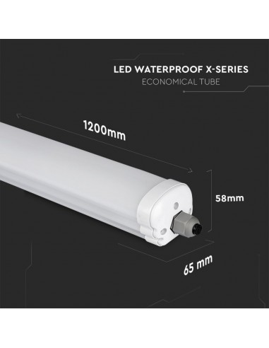 216486-Plafoniera LED Impermeabile  LM/W X-Series cm  -3