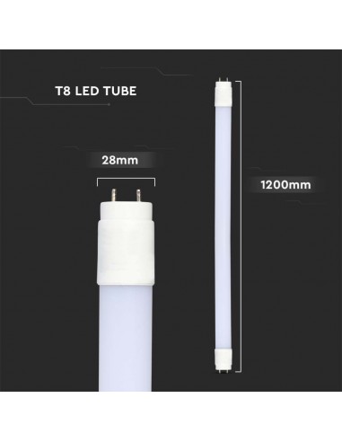21653-Tubo LED Chip Samsung T  LM/W G cm in Nanoplastica Ruotabile -3